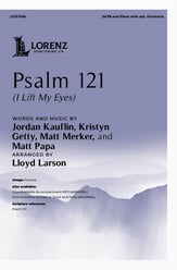 Psalm 121 (I Lift My Eyes) SATB choral sheet music cover